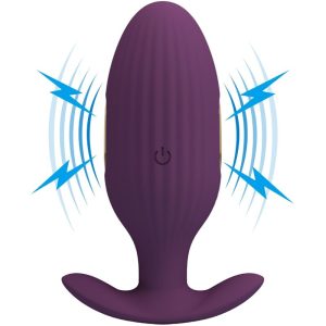Pretty Love App-gestuurde Anaalplug Jefferson met E-Stim Paars Pretty Love App-gestuurde Anaalplug Jefferson met E-Stim Paars - Afbeelding 3