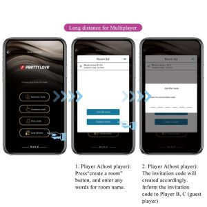 Pretty Love App-gestuurde Anaalplug Jefferson met E-Stim Paars Pretty Love App-gestuurde Anaalplug Jefferson met E-Stim Paars - Afbeelding 11