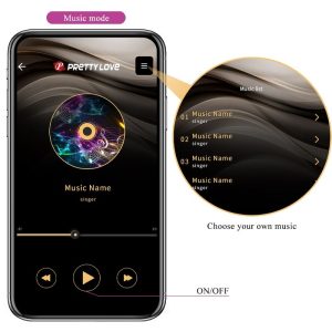 Pretty Love App-gestuurde Anaalplug Jefferson met E-Stim Paars Pretty Love App-gestuurde Anaalplug Jefferson met E-Stim Paars - Afbeelding 18