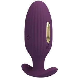 Pretty Love App-gestuurde Anaalplug Jefferson met E-Stim Paars