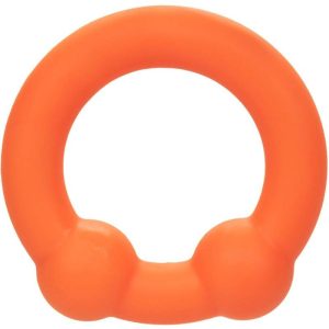 Calexotics Alpha Dual Ball Ring Penisring van siliconen oranje Calexotics Alpha Dual Ball Ring Penisring van siliconen oranje - Afbeelding 3