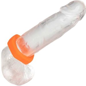 Calexotics Alpha Prolong Sexagon Ring van siliconen, oranje Calexotics Alpha Prolong Sexagon Ring van siliconen, oranje - Afbeelding 8
