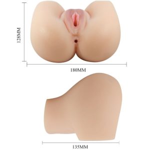 Crazy Bull Masturbator met vagina en anus, realistische dubbele opening met vibratie Crazy Bull Masturbator met vagina en anus, realistische dubbele opening met vibratie - Afbeelding 6