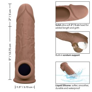 Calexotics Performance Maxx Penisverlenger met testikelband, bruin Calexotics Performance Maxx Penisverlenger met testikelband, bruin - Afbeelding 11