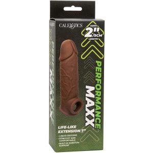 Calexotics Performance Maxx Penisverlenger met testikelband, bruin Calexotics Performance Maxx Penisverlenger met testikelband, bruin - Afbeelding 12
