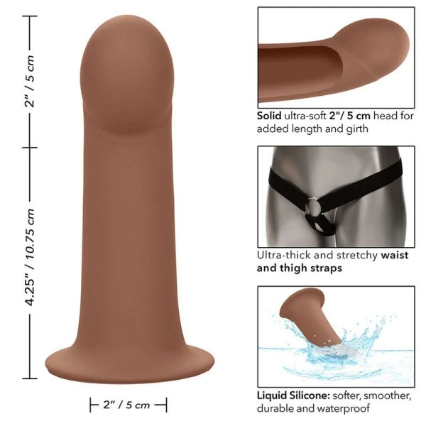 Calexotics Performance Maxx Extension Penisverlenger met riem, bruin