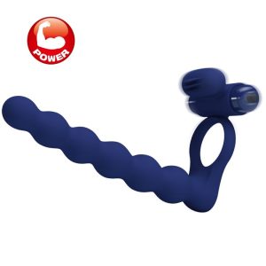 Pretty Love Vibratiering met Penisring en tien Vibratiefuncties Blauw Pretty Love Vibratiering met Penisring en tien Vibratiefuncties Blauw - Afbeelding 6