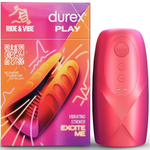Durex Ride & Vibe Masturbator met 7 vibratie-instellingen