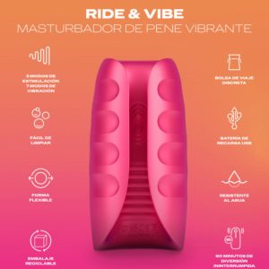 Durex Ride & Vibe Masturbator met 7 vibratie-instellingen Durex Ride & Vibe Masturbator met 7 vibratie-instellingen - Afbeelding 2