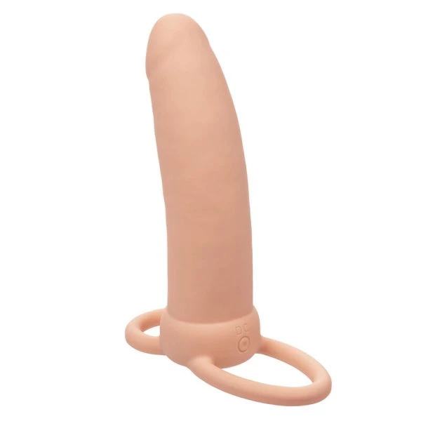 Calexotics Maxx Thick Dual Penetrator Dildo mit Vibration, 12,75 cm Umfang Calexotics Maxx Thick Dual Penetrator Dildo mit Vibration, 12,75 cm Umfang