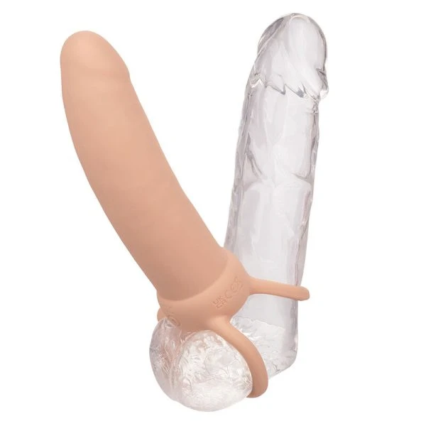 Calexotics Maxx Thick Dual Penetrator Dildo mit Vibration, 12,75 cm Umfang Calexotics Maxx Thick Dual Penetrator Dildo mit Vibration, 12,75 cm Umfang