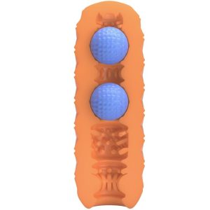 Pretty Love Twin Balls Masturbator met innerlijke ballen oranje Pretty Love Twin Balls Masturbator met innerlijke ballen oranje - Afbeelding 3