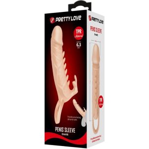 Pretty Love Emmit Penishuls met Clitorisstimulator, TPR Pretty Love Emmit Penishuls met Clitorisstimulator, TPR - Afbeelding 5