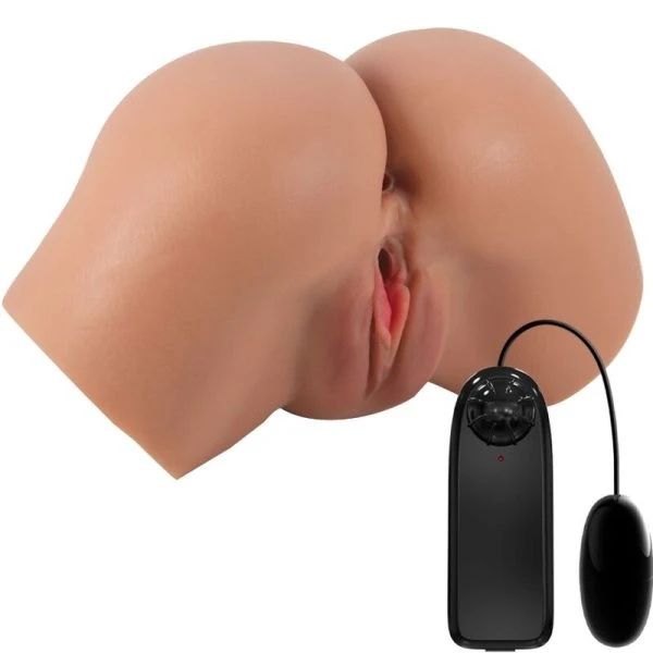 Crazy Bull Hailey Vibrator Masturbator met vagina en anus