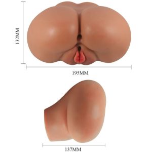 Crazy Bull Luna Vibrator Butt Masturbator met Vagina en Anus, Afstandsbediening Crazy Bull Luna Vibrator Butt Masturbator met Vagina en Anus, Afstandsbediening - Afbeelding 7