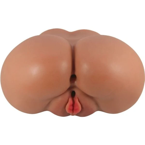 Crazy Bull Luna Vibrator Butt Masturbator met Vagina en Anus, Afstandsbediening