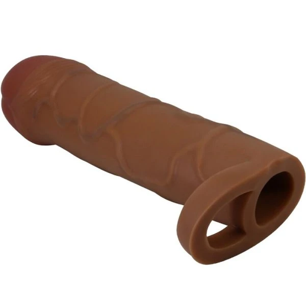 Pretty Love Penis Sleeve met Verlenging Mulatte