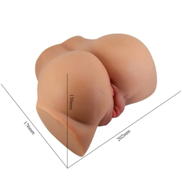 Crazy Bull Emilia ASS Vibrator Masturbator met Anus en Vagina