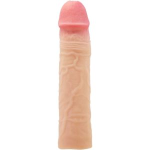 Pretty Love Penishuls met verlenging van TPR, vleeskleurig Pretty Love Penishuls met verlenging van TPR, vleeskleurig - Afbeelding 1