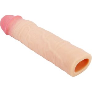 Pretty Love Penishuls met verlenging van TPR, vleeskleurig Pretty Love Penishuls met verlenging van TPR, vleeskleurig - Afbeelding 3