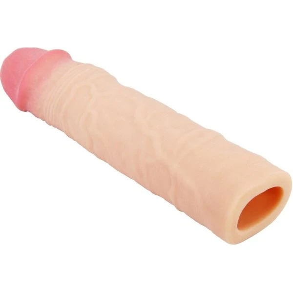 Pretty Love Penishuls met verlenging van TPR, vleeskleurig Pretty Love Penishuls met verlenging van TPR, vleeskleurig