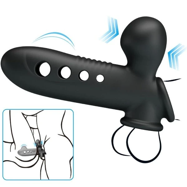 Pretty Love Penishuls met opblaasbare airbag siliconen