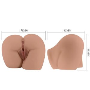 Crazy Bull Masturbator met realistische vagina en anus, vibratie Crazy Bull Masturbator met realistische vagina en anus, vibratie - Afbeelding 9