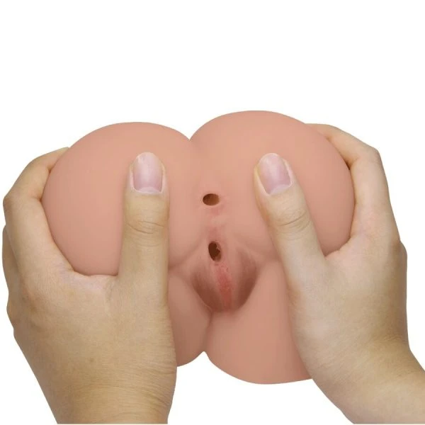 Crazy Bull Masturbator met realistische vagina en anus, vibratie