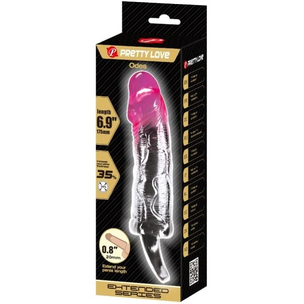 Pretty Love Odes realistische penisvergroter roze