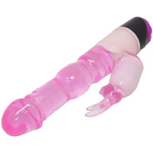 Baile Konijnenvibrator met dubbele stimulatie 23 cm Baile Konijnenvibrator met dubbele stimulatie 23 cm - Afbeelding 4