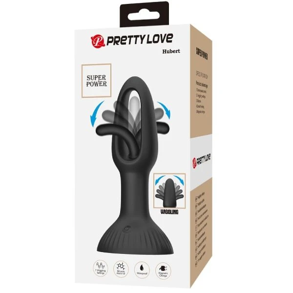 Pretty Love Anal Vibrator Hubert with 7 Vibration Modes