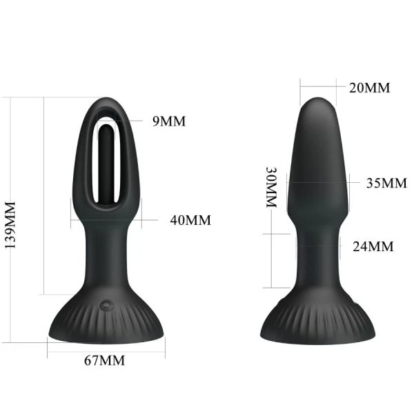 Pretty Love Anal Vibrator Hubert with 7 Vibration Modes
