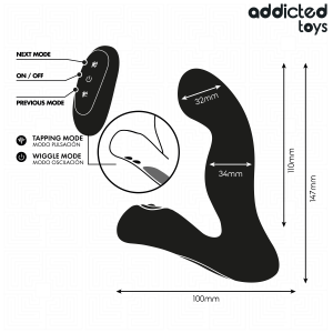 Addicted Toys Oscillerende Prostaatmassageapparaat met Pulsatiemodus en Afstandsbediening Addicted Toys Oscillerende Prostaatmassageapparaat met Pulsatiemodus en Afstandsbediening - Afbeelding 6