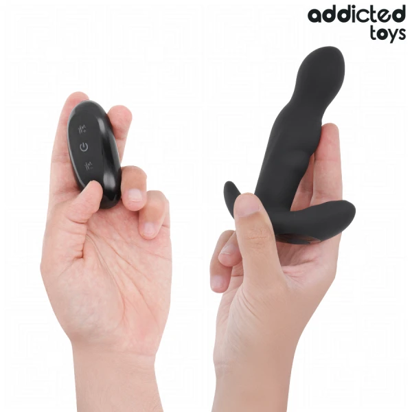 Addicted Toys Roterende Anale Vibrator met Afstandsbediening Addicted Toys Roterende Anale Vibrator met Afstandsbediening