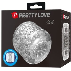 Pretty Love Cole Dubbele Ingang Masturbator transparant Pretty Love Cole Dubbele Ingang Masturbator transparant - Afbeelding 9