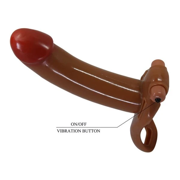 Pretty Love Bradden Vibrating Strap-on Hohl-Dildo mit Vibration