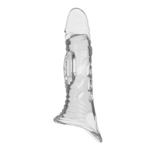 Pretty Love Transparante Penishuls 22 cm x 5,5 cm TPE Pretty Love Transparante Penishuls 22 cm x 5,5 cm TPE - Afbeelding 6