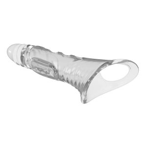 Pretty Love Transparante Penishuls 22 cm x 5,5 cm TPE Pretty Love Transparante Penishuls 22 cm x 5,5 cm TPE - Afbeelding 4