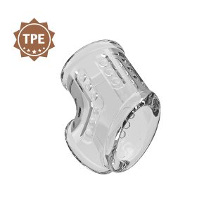 Pretty Love Korte transparante penisomhulsel met gestructureerd oppervlak Pretty Love Korte transparante penisomhulsel met gestructureerd oppervlak - Afbeelding 6