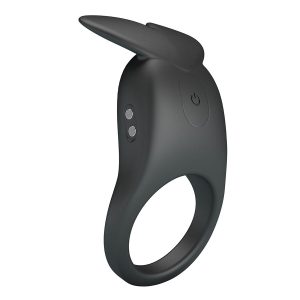 Pretty Love Penisring Carlton met clitorisstimulator en vibratie Pretty Love Penisring Carlton met clitorisstimulator en vibratie - Afbeelding 3