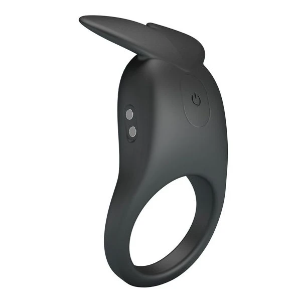 Pretty Love Penisring Carlton met clitorisstimulator en vibratie
