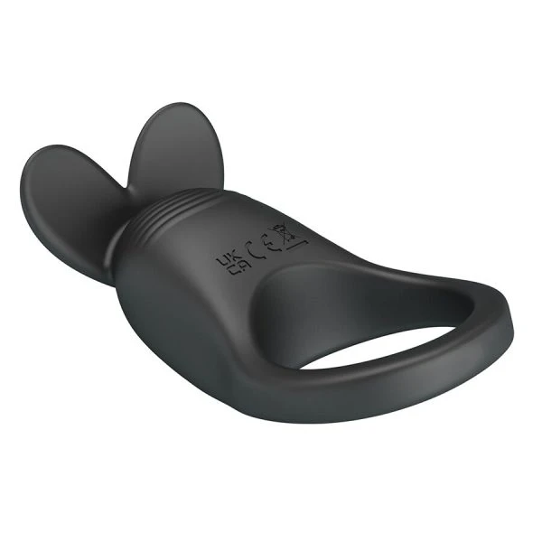 Pretty Love Penisring Carlton met clitorisstimulator en vibratie