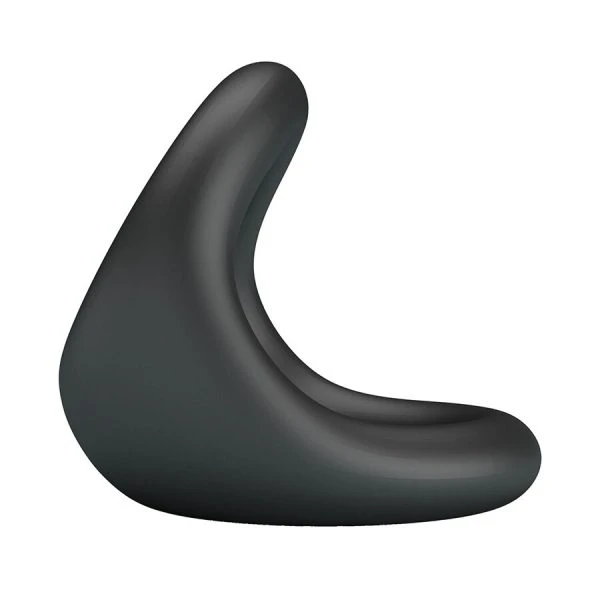 Crazy Bull Nestor ergonomische penis- en teelbalring van siliconen, zwart Crazy Bull Nestor ergonomische penis- en teelbalring van siliconen, zwart