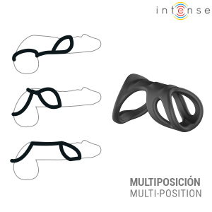 Intense Penisring Liam Model 7 met dubbelringontwerp Intense Penisring Liam Model 7 met dubbelringontwerp - Afbeelding 3