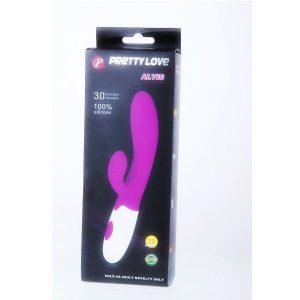 Pretty Love Flirtation Alvis Vibrator met clitorisstimulator, 20 cm Pretty Love Flirtation Alvis Vibrator met clitorisstimulator, 20 cm - Afbeelding 1