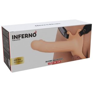 Hidden Desire Inferno Penis-Sleeve-Strap-On van siliconen 18 cm Hidden Desire Inferno Penis-Sleeve-Strap-On van siliconen 18 cm - Afbeelding 6