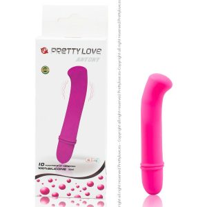 Pretty Love Flirtation Antony Mini-Vibrator aus Silikon, flieder – Bild 1