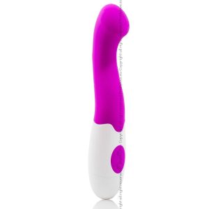Pretty Love Flirtation Charles Vibrator van siliconen, 18 cm, lila-wit Pretty Love Flirtation Charles Vibrator van siliconen, 18 cm, lila-wit - Afbeelding 2