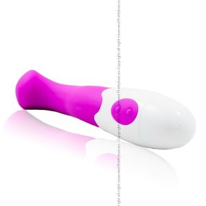 Pretty Love Flirtation Charles Vibrator van siliconen, 18 cm, lila-wit Pretty Love Flirtation Charles Vibrator van siliconen, 18 cm, lila-wit - Afbeelding 3