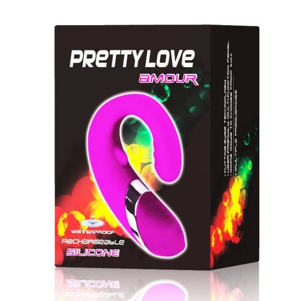 Pretty Love Amour Prostaat- en G-Punt Vibrator paars